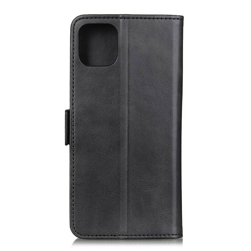 Capa Folio Para iPhone 12 Mini Flip Aba Dupla