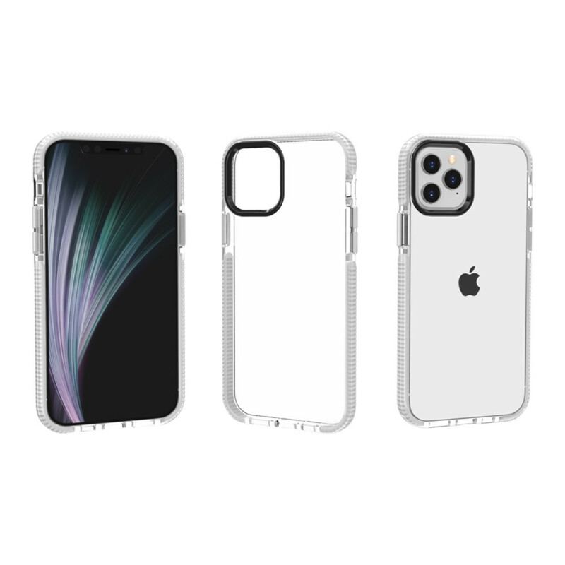 Capa Para iPhone 12 Mini Bordas De Silicone Transparente