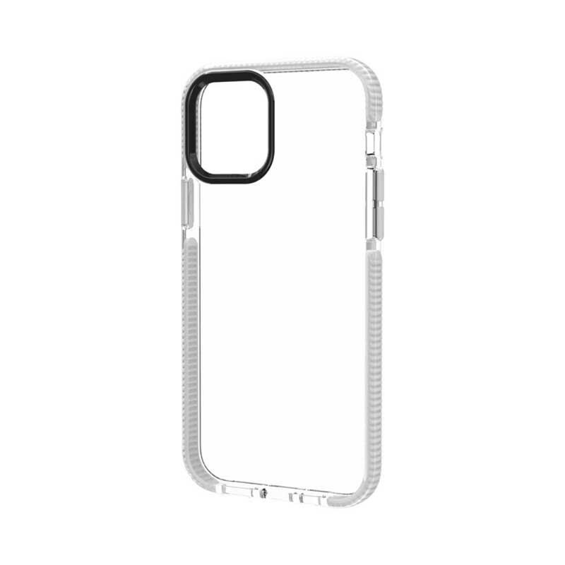 Capa Para iPhone 12 Mini Bordas De Silicone Transparente