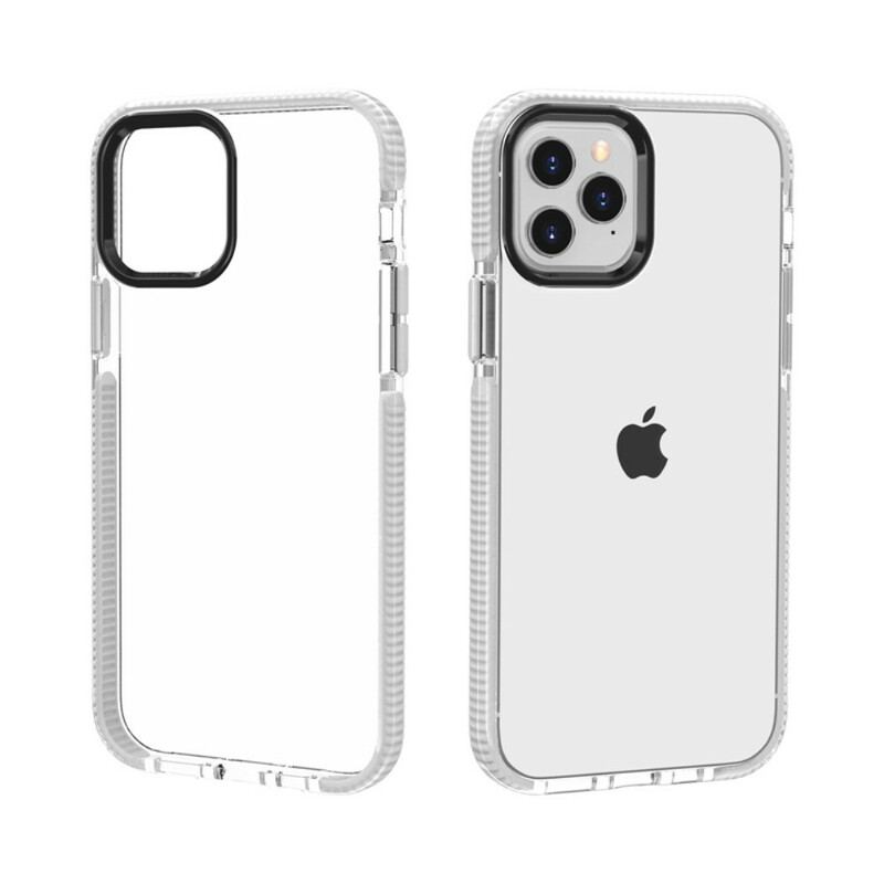 Capa Para iPhone 12 Mini Bordas De Silicone Transparente