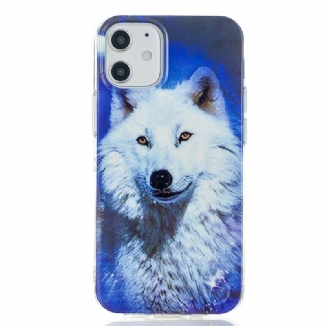 Capa Para iPhone 12 Mini Fluorescente Wolf Series