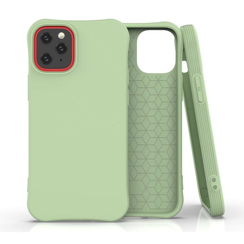 Capa Para iPhone 12 Mini Fosco De Silicone Flexível