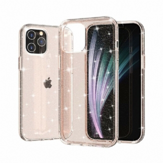 Capa Para iPhone 12 Mini Lantejoulas Transparentes