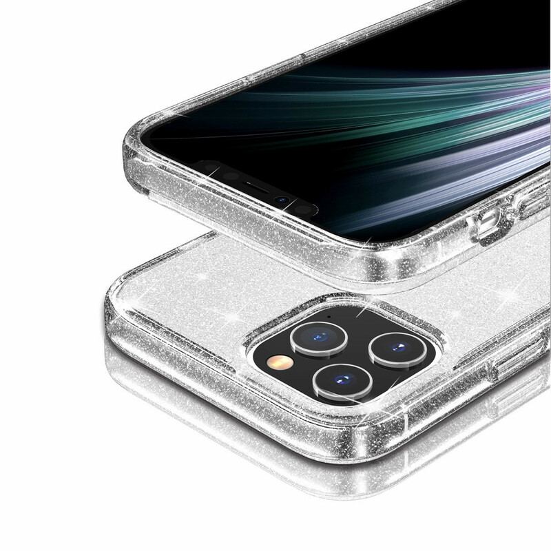 Capa Para iPhone 12 Mini Lantejoulas Transparentes