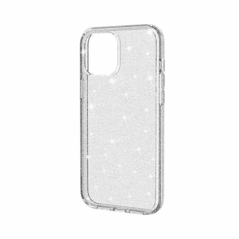 Capa Para iPhone 12 Mini Lantejoulas Transparentes