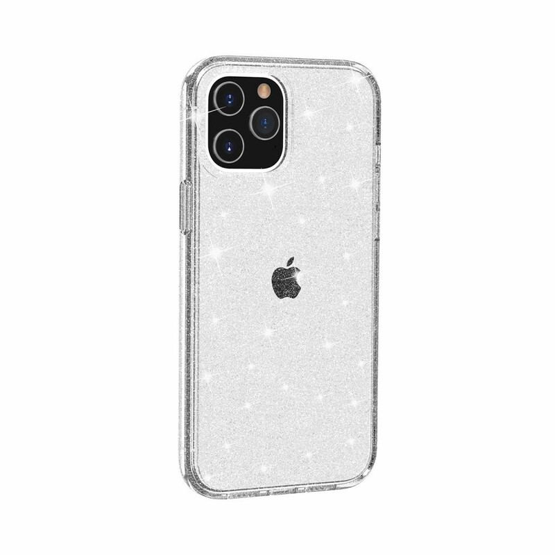 Capa Para iPhone 12 Mini Lantejoulas Transparentes