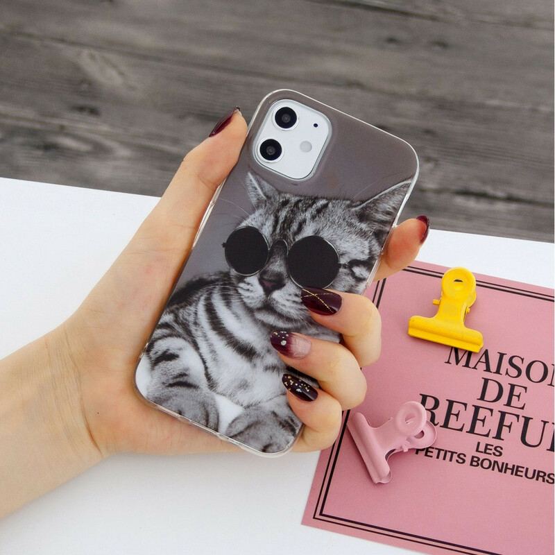 Capa Para iPhone 12 Mini Meu Gatinho Anônimo