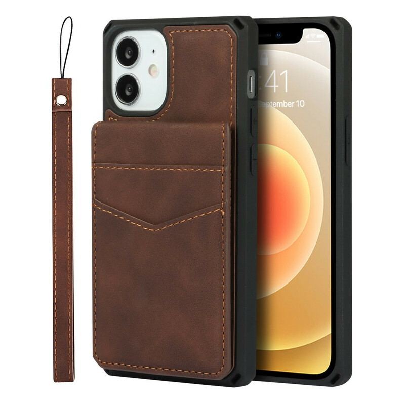 Capa Para iPhone 12 Mini Multifuncional Com Cordão