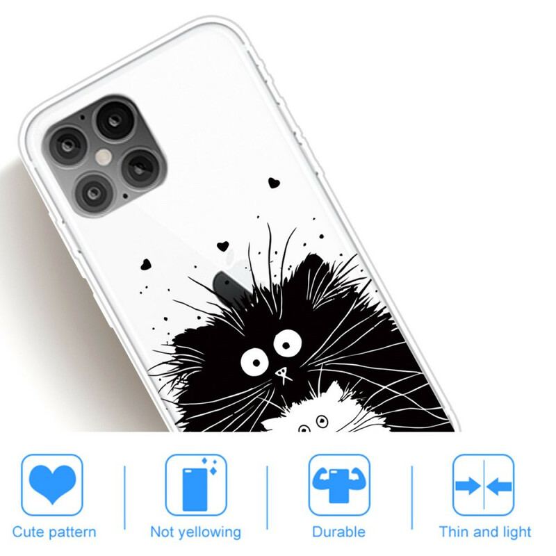 Capa Para iPhone 12 Mini Olha Os Gatos