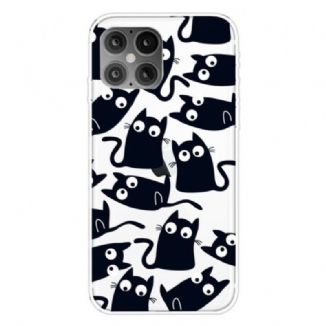 Capa Para iPhone 12 Mini Ratos Pretos