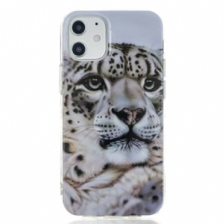 Capa Para iPhone 12 Mini Rei Tigre