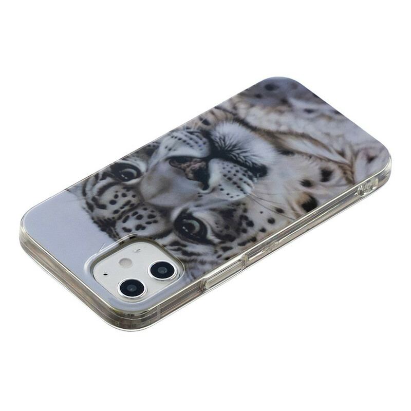 Capa Para iPhone 12 Mini Rei Tigre