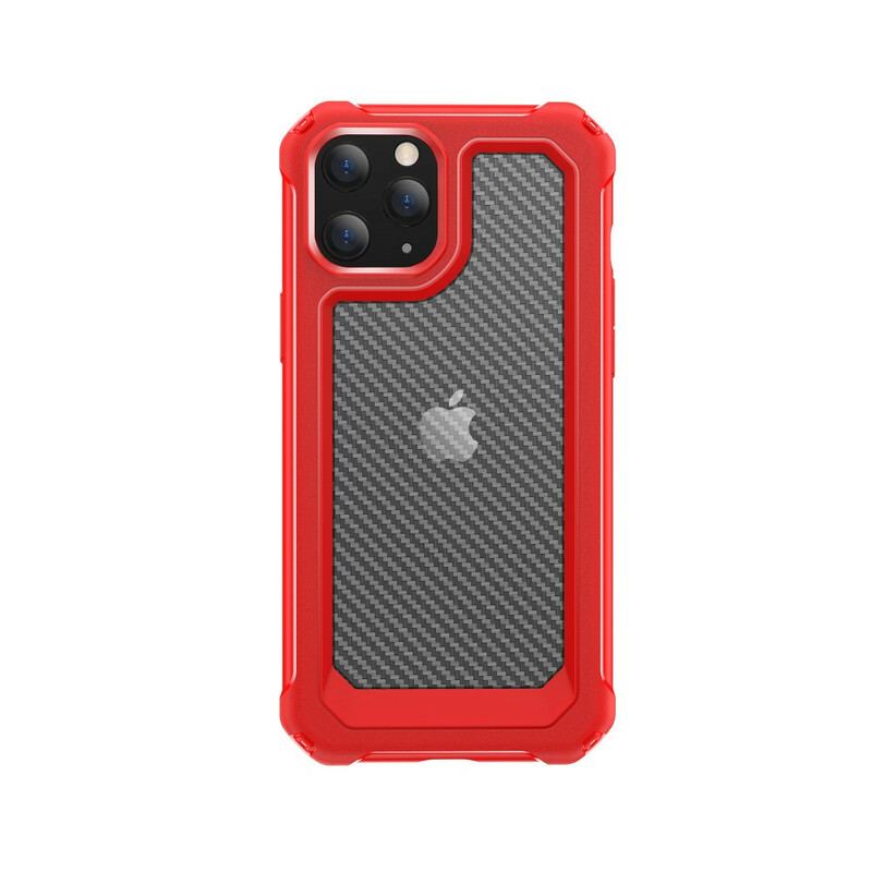 Capa Para iPhone 12 Mini Textura De Fibra De Carbono Sem Costura