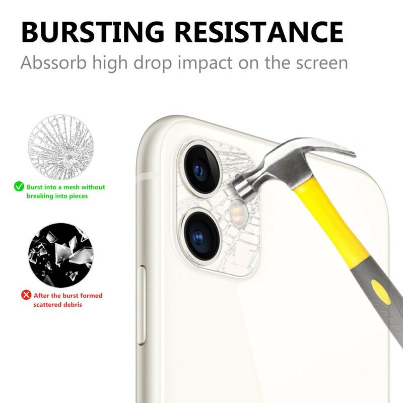 Lente Protetora De Vidro Temperado Para iPhone 12/12 Mini