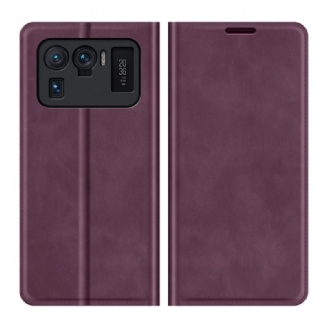 Capa De Celular Para Xiaomi Mi 11 Ultra Flip Novas Cores Para Toque De Pele