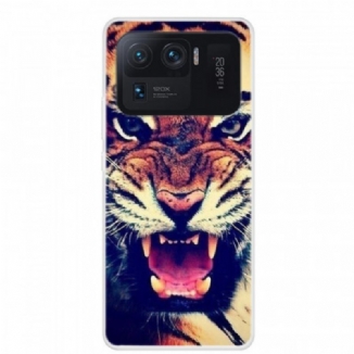 Capa De Celular Para Xiaomi Mi 11 Ultra Tigre Frontal