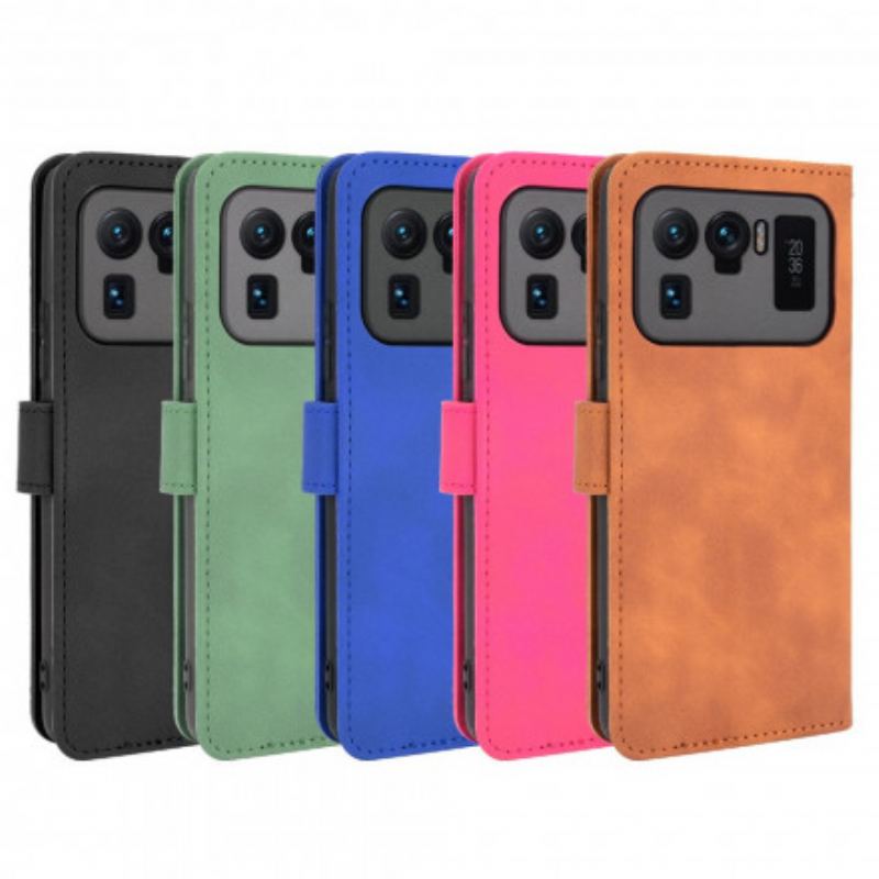 Capa Flip Para Xiaomi Mi 11 Ultra Toque De Pele