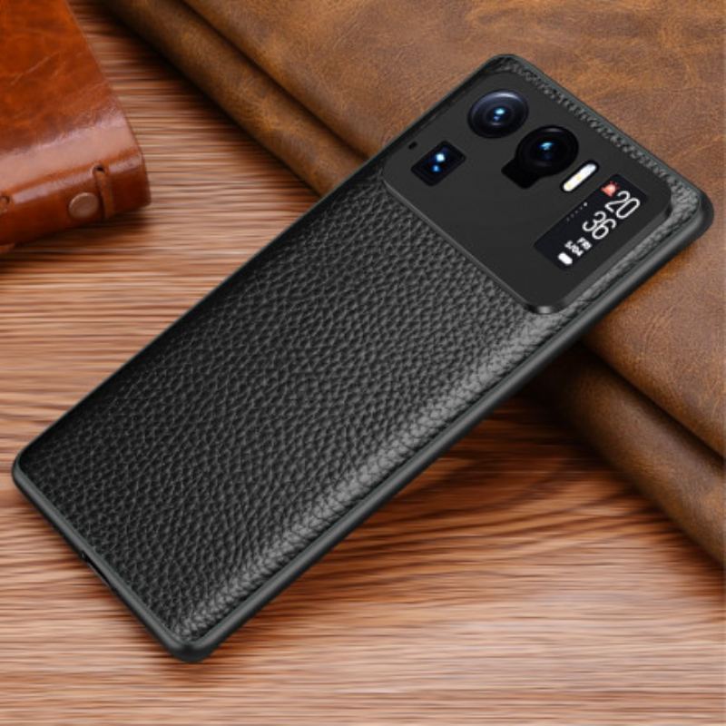 Capa Para Xiaomi Mi 11 Ultra Couro Lichia Genuíno