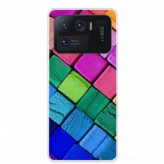 Capa Para Xiaomi Mi 11 Ultra Cubos Coloridos