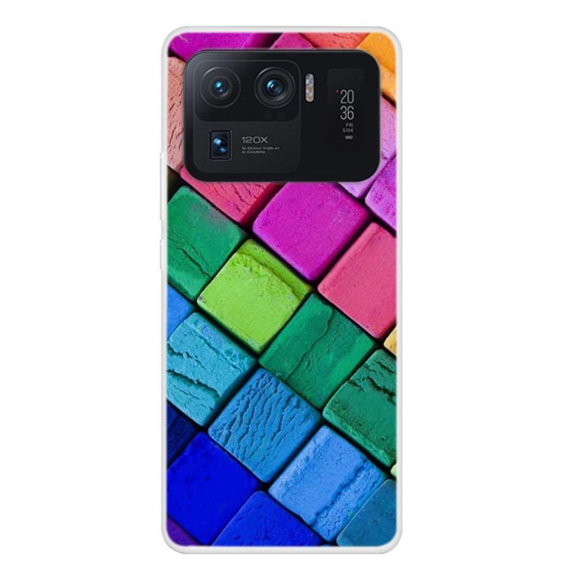 Capa Para Xiaomi Mi 11 Ultra Cubos Coloridos