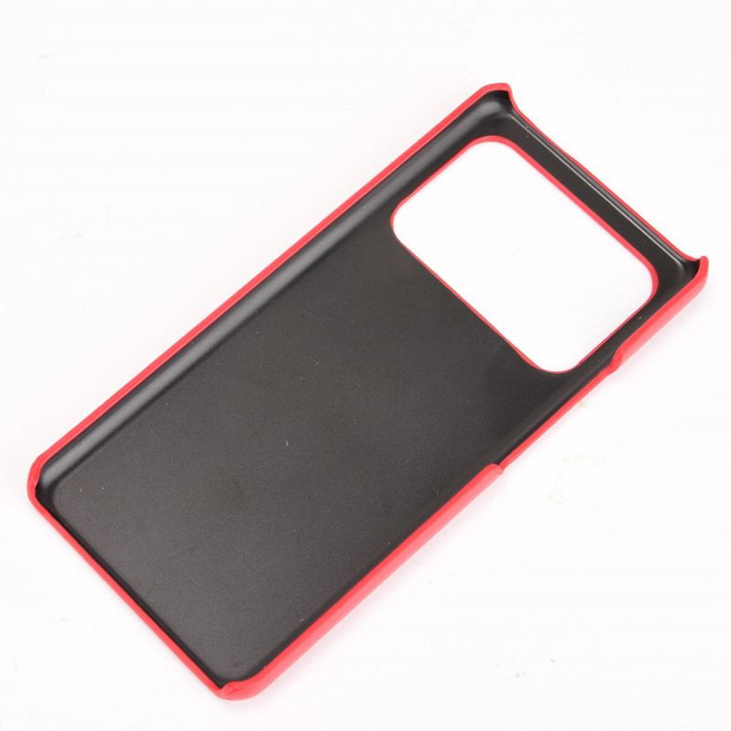 Capa Para Xiaomi Mi 11 Ultra Efeito Couro De Desempenho Lichia