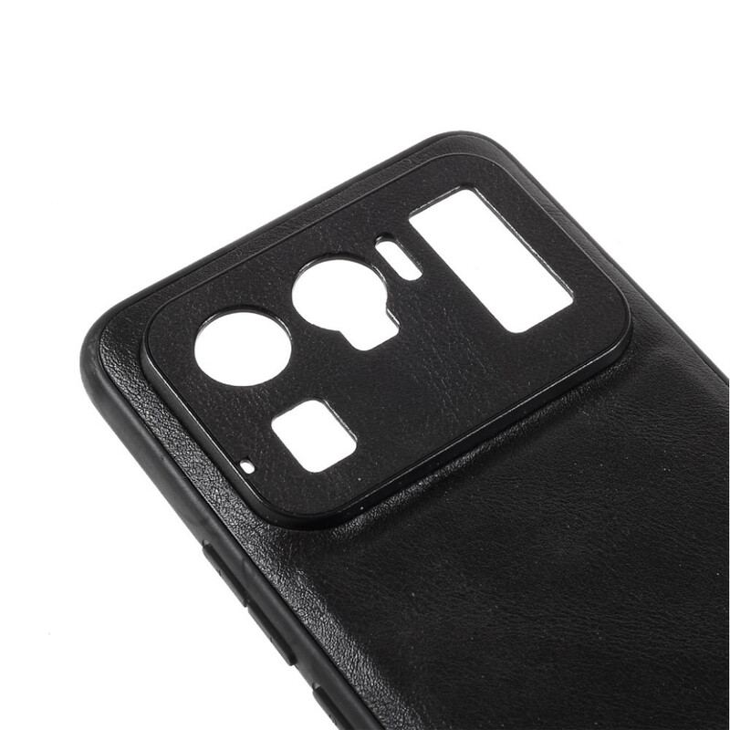 Capa Para Xiaomi Mi 11 Ultra Efeito Couro Vintage X-level