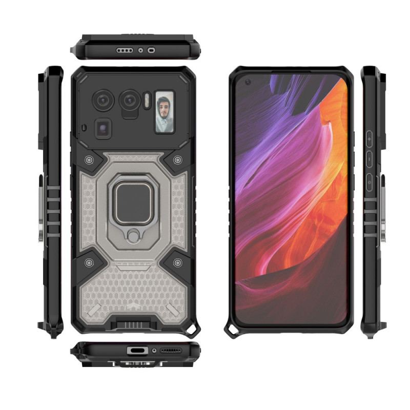 Capa Para Xiaomi Mi 11 Ultra Favo De Mel Com Anel