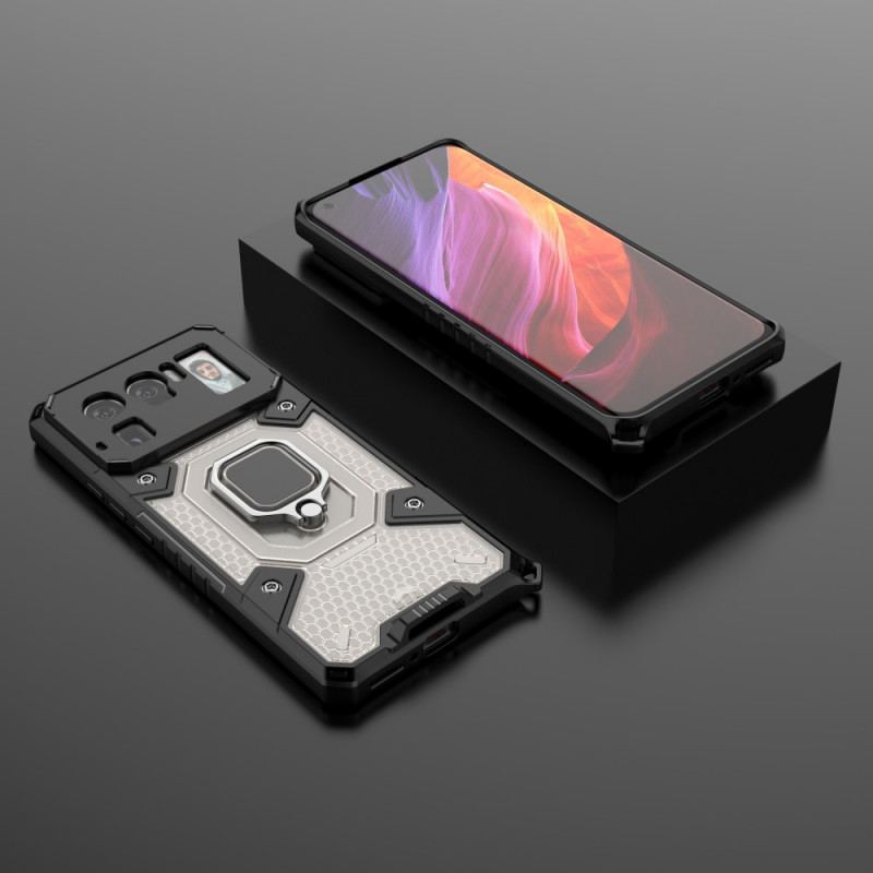 Capa Para Xiaomi Mi 11 Ultra Favo De Mel Com Anel