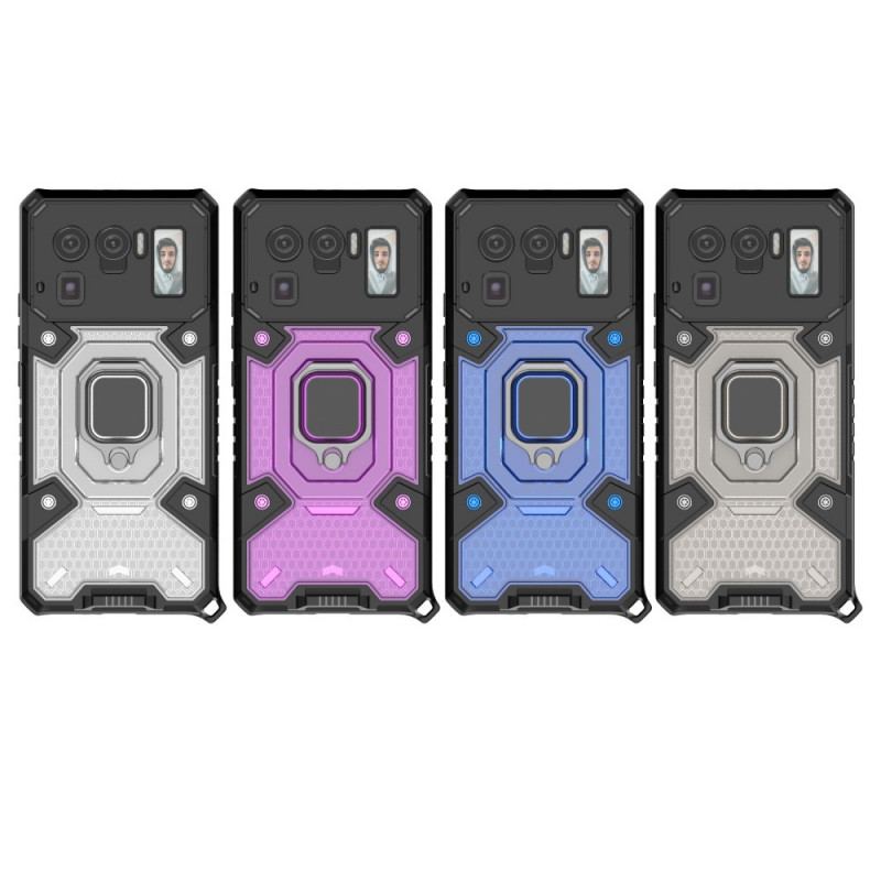 Capa Para Xiaomi Mi 11 Ultra Favo De Mel Com Anel