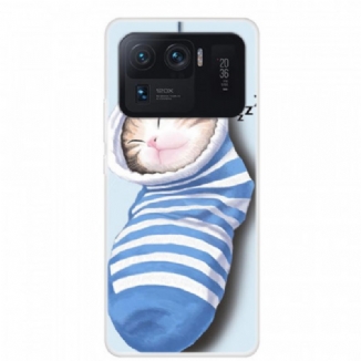 Capa Para Xiaomi Mi 11 Ultra Gatinho Dormindo