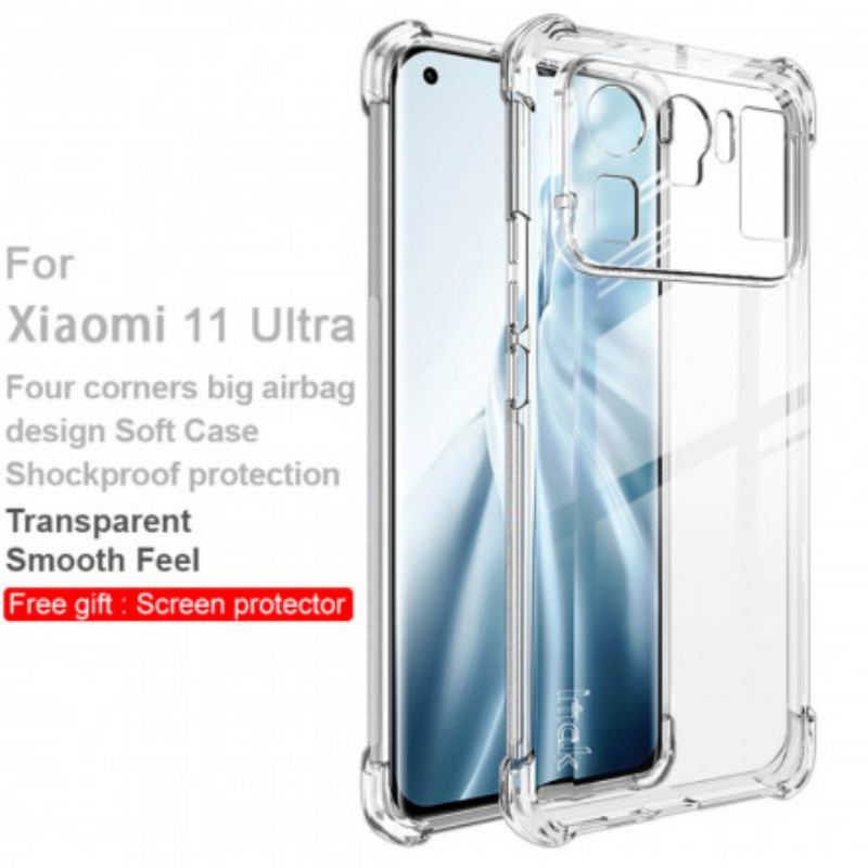 Capa Para Xiaomi Mi 11 Ultra Imak Sedoso Transparente