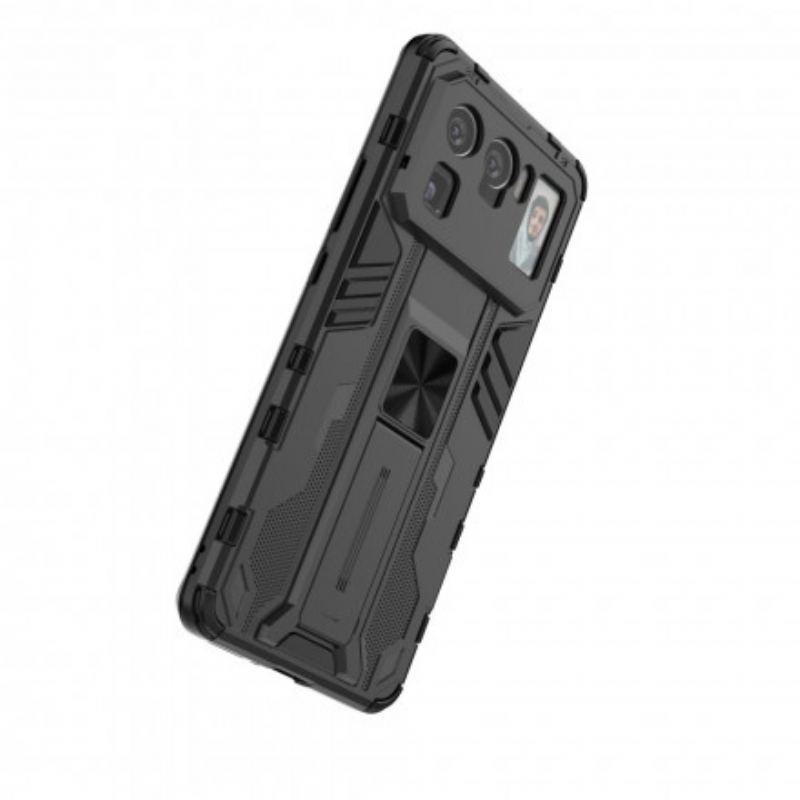 Capa Para Xiaomi Mi 11 Ultra Língua Horizontal Resistente