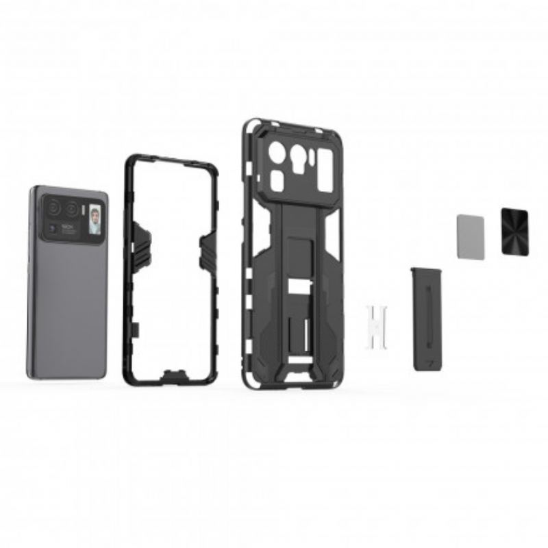 Capa Para Xiaomi Mi 11 Ultra Língua Horizontal Resistente