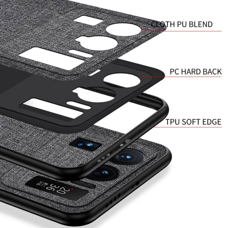 Capa Para Xiaomi Mi 11 Ultra Textura De Tecido