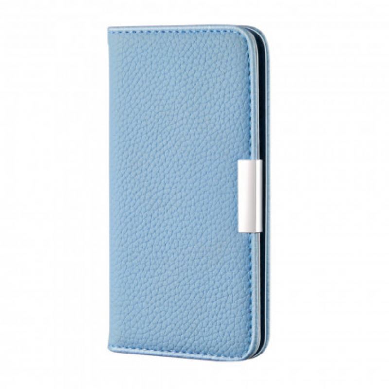 Capa De Celular Para Samsung Galaxy A22 5G Flip Couro Falso Lichia Ultra Chic