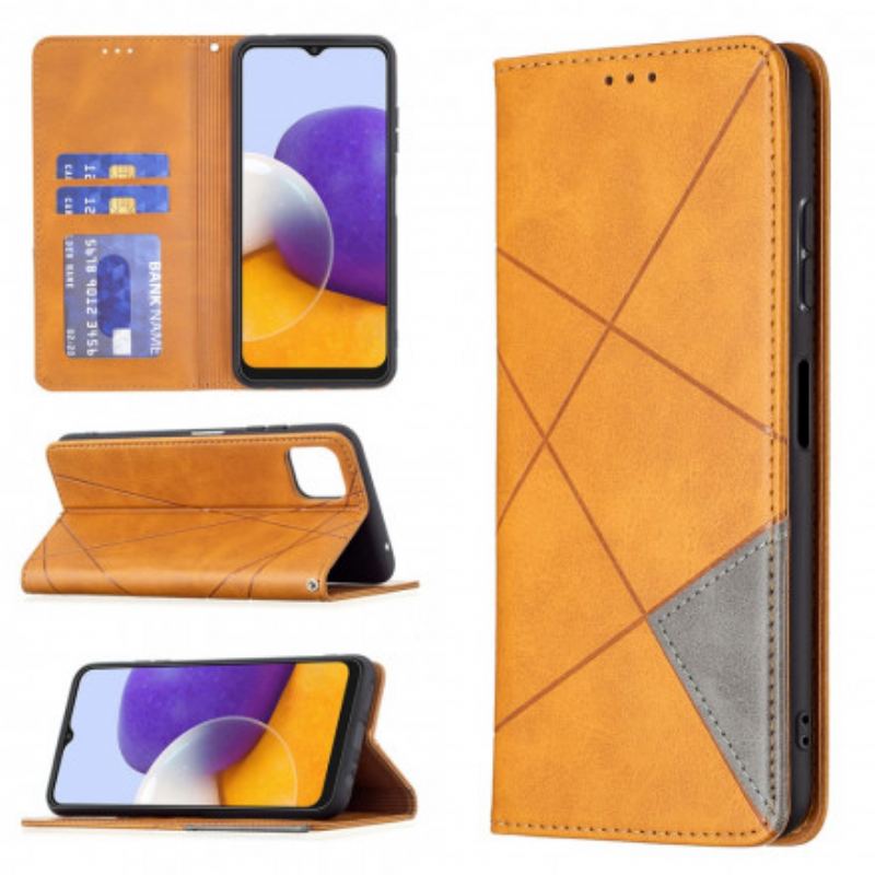 Capa De Celular Para Samsung Galaxy A22 5G Flip Estilo Do Artista