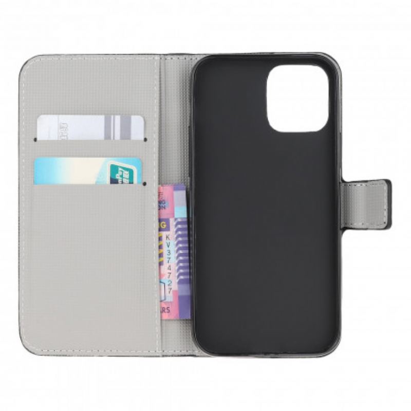 Capa Flip Para Samsung Galaxy A22 5G Corujas