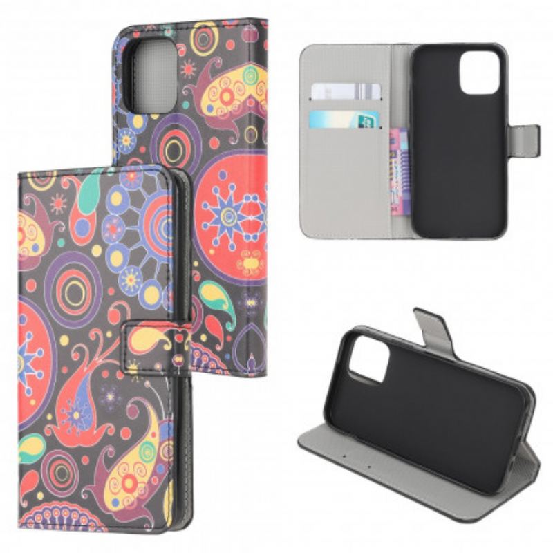 Capa Folio Para Samsung Galaxy A22 5G Design Da Galáxia