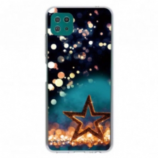 Capa Para Samsung Galaxy A22 5G Estrela Flexível