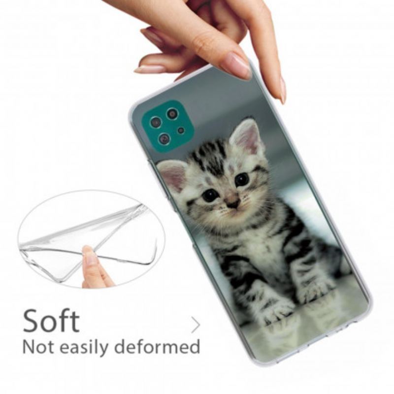 Capa Para Samsung Galaxy A22 5G Gatinho Gatinho