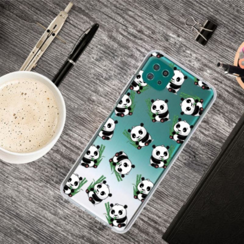 Capa Para Samsung Galaxy A22 5G Pequenos Pandas