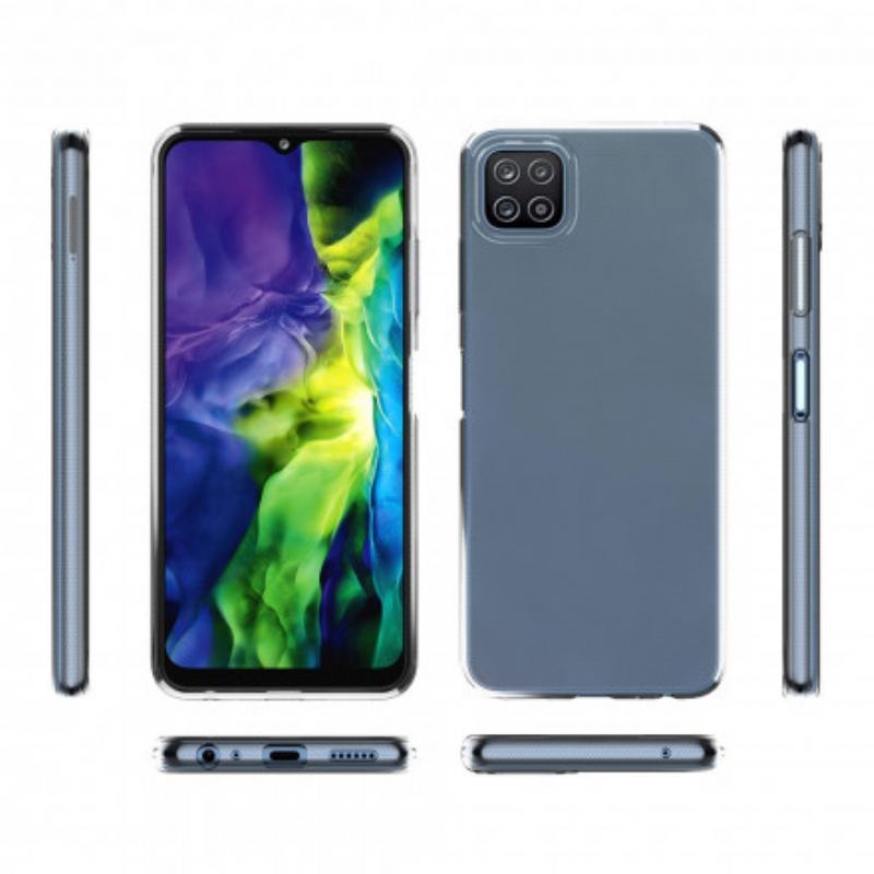 Capa Para Samsung Galaxy A22 5G Silicone Transparente