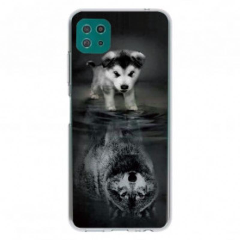 Capa Para Samsung Galaxy A22 5G Sonho De Cachorrinho