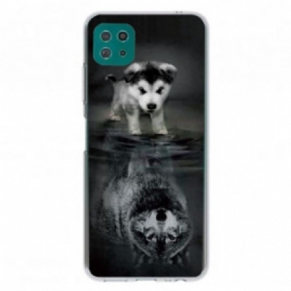 Capa Para Samsung Galaxy A22 5G Sonho De Cachorrinho