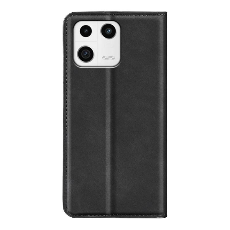 Capa De Celular Para Xiaomi 13 Flip Estilo De Couro