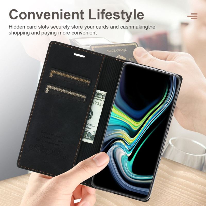 Capa De Celular Para Xiaomi 13 Flip Estilo De Couro