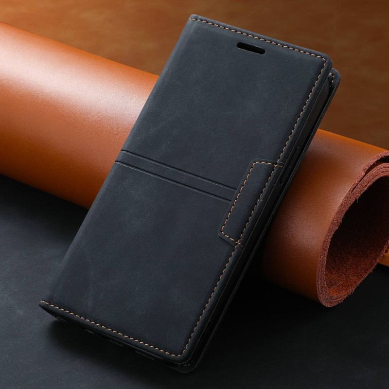 Capa De Celular Para Xiaomi 13 Flip Estilo De Couro