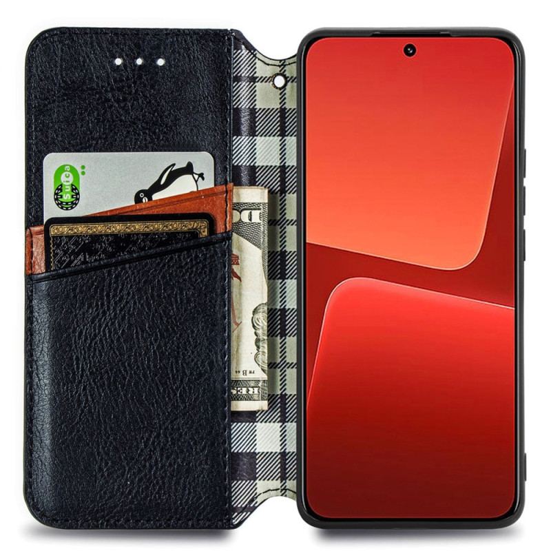 Capa De Celular Para Xiaomi 13 Flip Padrão Vintage