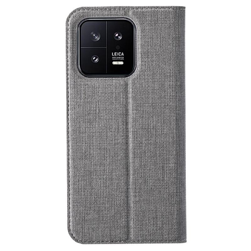 Capa De Celular Para Xiaomi 13 Flip Vili Textura De Tecido