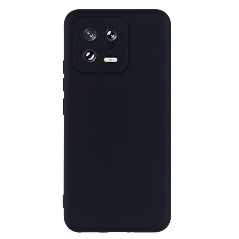 Capa De Celular Para Xiaomi 13 Silicone Líquido Com Cordão